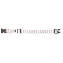 Latte Mosaic Hemp Dog Collar